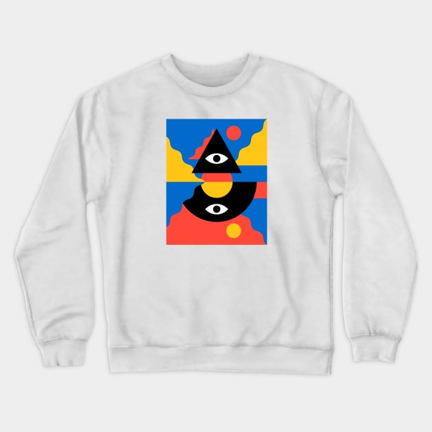 Sputnik Crewneck Sweatshirt by Running Dog